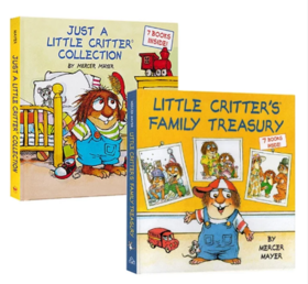 英文原版 Little Critter 小毛人 2册精装合辑 14个故事合辑图画故事书 小怪物系列 儿童英语启蒙学习