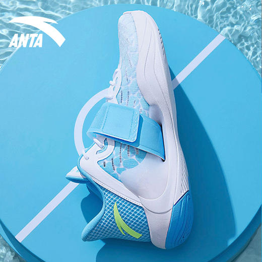 安踏水花4代篮球鞋男春季新款KT实战减震运动鞋112221602-3 商品图3