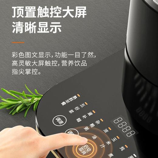 九阳Joyoung破壁机 多功能辅食机 大容量高速破壁 果汁榨汁米糊奶昔 家用破壁机高速料理机 P393灰色 商品图2