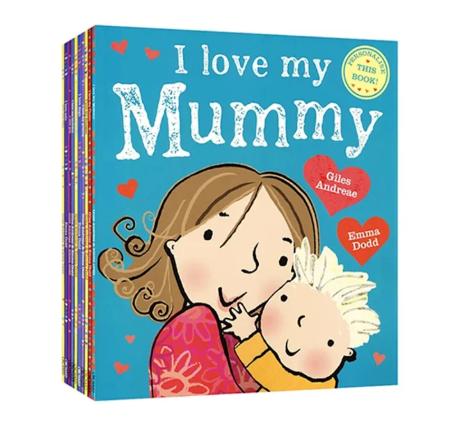 【宝莉爹书单·2-6岁】I Love My Mummy books Emma Dodd 儿童情感启蒙绘本 10册套装  亲子图画书必备 商品图0