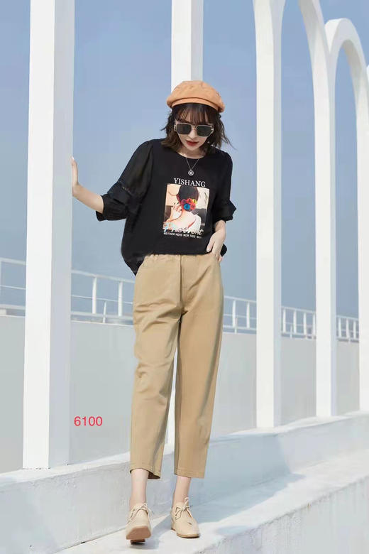 女圆领短T6100 商品图2