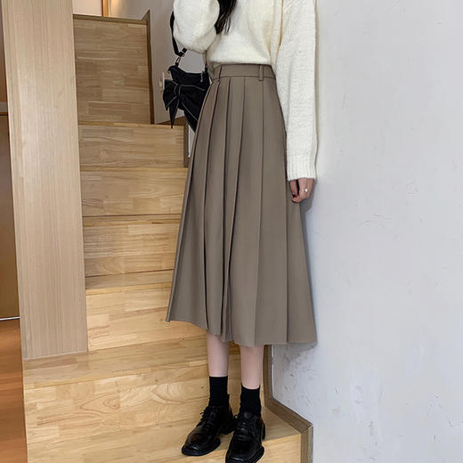 裁缝学苑AQ21 百褶裙子高腰a字裙半身裙纸样女装衣服新款打版裁剪 商品图2