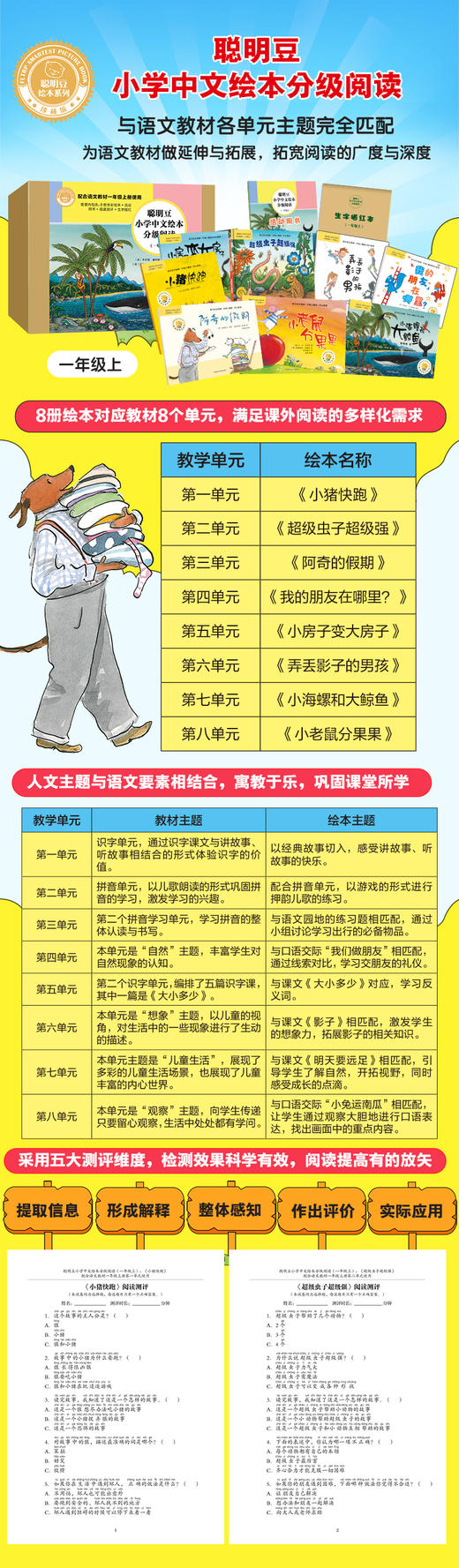 聪明豆小学中文绘本分级阅读(一年级上) 商品图9