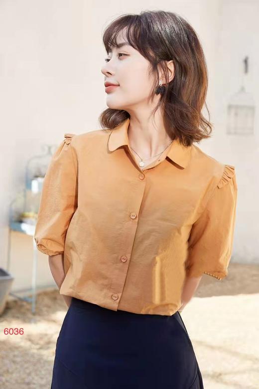 女短袖衬衫6036 商品图0