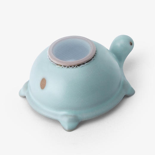 东道汝窑｜福寿茶漏（天青·2022壬寅年） 商品图1