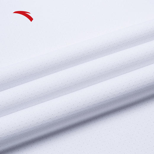 安踏劲道纱短袖t恤男2022夏季新款修身套头运动情侣上衣152227122-1/2 商品图3