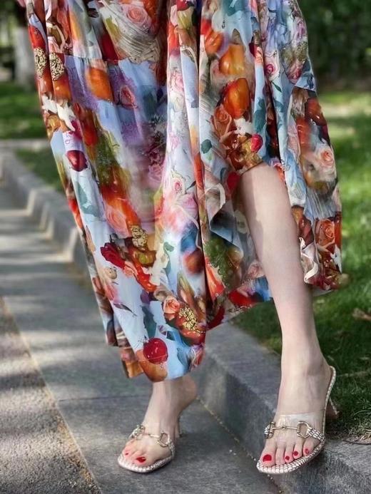 westory女鞋2021夏季新款防滑软底凉拖水钻公主鞋凉鞋W21BJ60901 商品图0