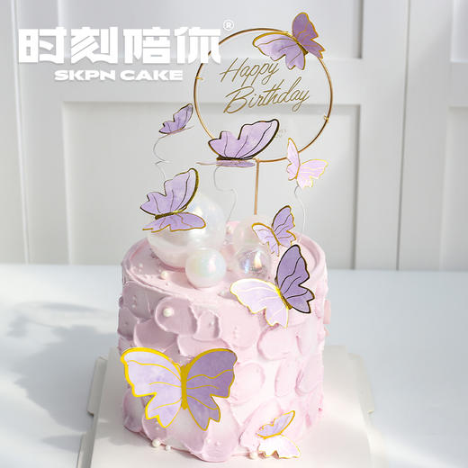 蝶梦水云 紫色仙女蛋糕 商品图2