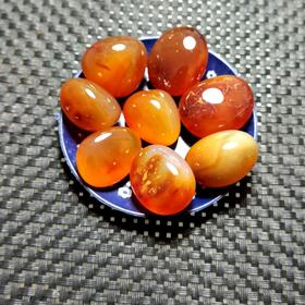 红玉髓原石2-3cm3颗