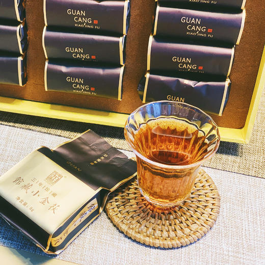 白沙溪  馆藏小金茯（茯茶）  湖南安化黑茶   320g（8g*40）  茶叶 商品图1