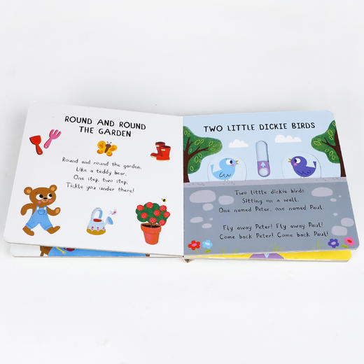 英文原版进口唱歌和玩耍：Sing and Play：Bedtime / Playtime / Action / Animal Rhymes 低幼儿童英语启蒙绘本纸板书 亲子共读睡前童谣 商品图1