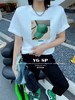 女H字母帽短T8556 商品缩略图3