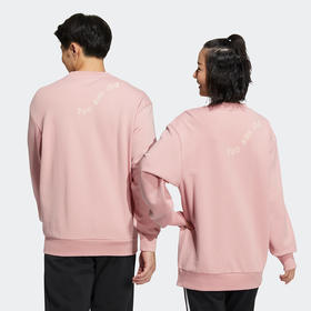 Adidas阿迪达斯NEO男女装卫衣2022春季新款运动休闲套头衫HM7434