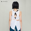 LEANA速干透气无袖圆领罩衫宽松美背系带运动健身瑜伽背心LN0312 商品缩略图5