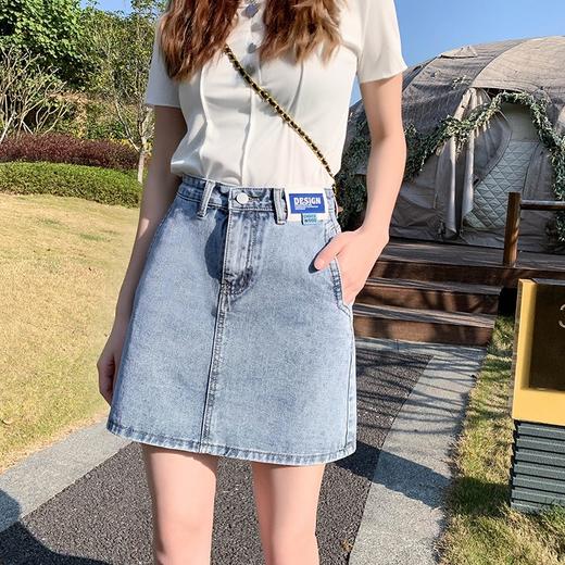 【HEY+JEANS】 2022夏季新款高腰显瘦牛仔裤 时尚热裤 牛仔裙 商品图12