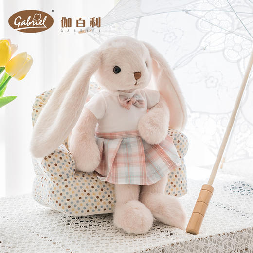伽百利Gabriel可爱jk制服兔子公仔毛绒玩偶睡觉抱枕情侣节日礼物 商品图2