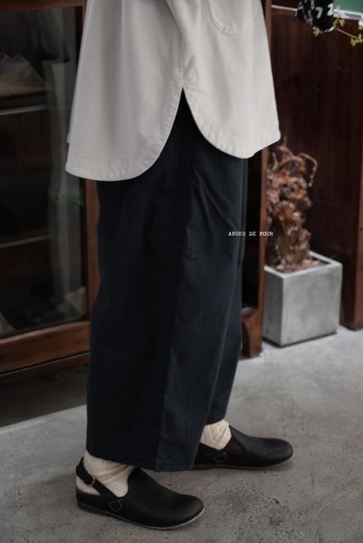 ORDINARYFITS卡其绿深蓝灰白直筒阔腿裤 商品图8