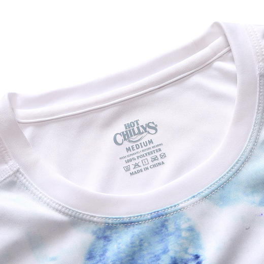 HOTCHILLYS红辣椒 女士桃皮速干运动打底排汗圆领内衣 HCA3050P 商品图3