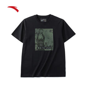 安踏KT系列短袖t恤男夏季新款宽松透气篮球文化运动上衣152221128-1/2