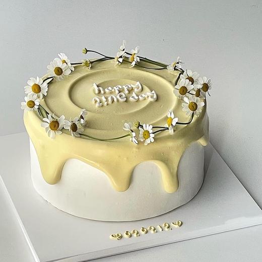 奶油小菊蛋糕 | 昔果 商品图0