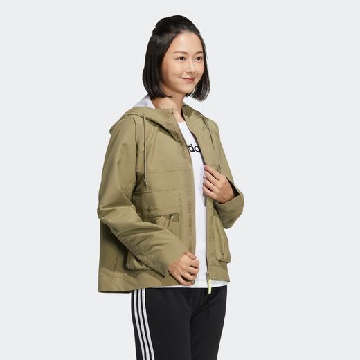adidas阿迪达斯官网neo女装春季新款运动连帽夹克外套HM7438 商品图2