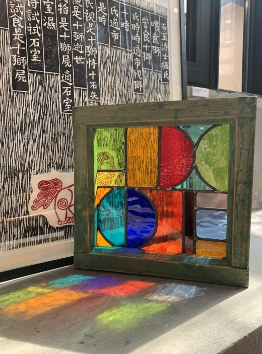 小号彩色玻璃窗-十点睡觉 商品图2