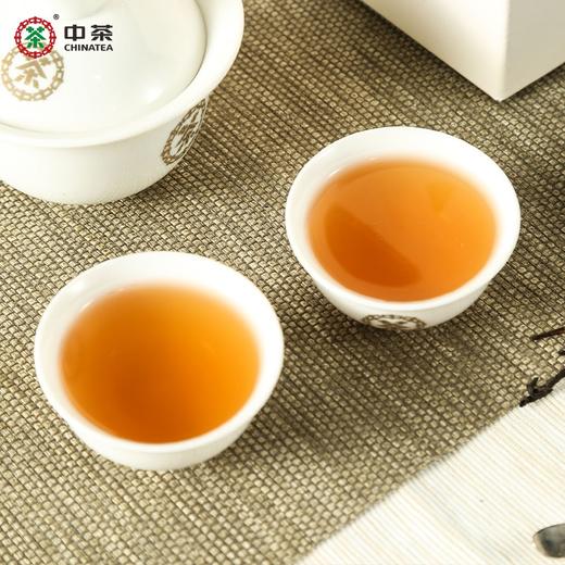 中茶天尖茶闻黑长条红色礼盒200g 商品图2