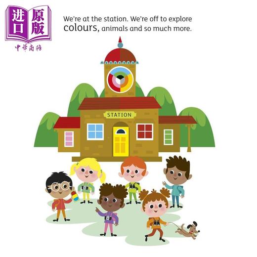 【中商原版】All Aboard The Colours Train 请登上彩色列车 英文原版进口儿童少儿亲子绘本3-6岁 商品图1
