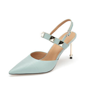 westory女鞋2021夏新款时尚高跟凉鞋W21AH53011