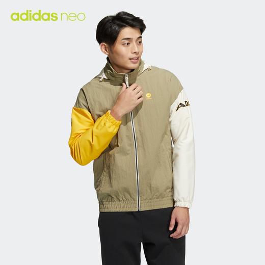 adidas阿迪达斯官网neo男装春季新款运动连帽夹克外套HD4639 商品图0