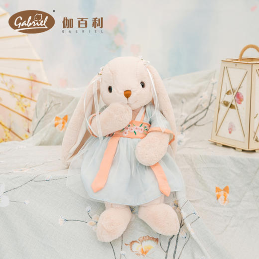 伽百利Gabriel汉服可爱兔子公仔毛绒玩偶睡觉抱枕女生日礼物 商品图1