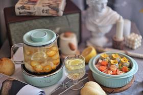 能量盒 | 金桔柠檬蜂蜜雪梨果茶&日式时蔬午餐肉饭团便当