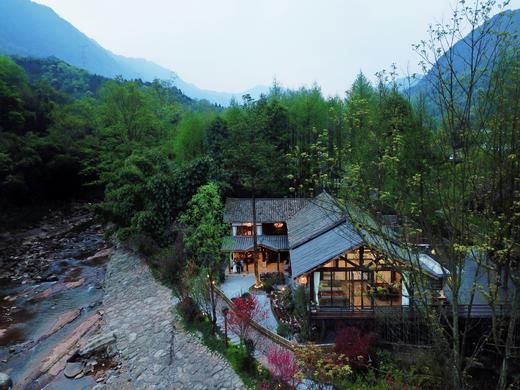 【邛崃#439号院】4房温泉私汤小院，临溪、靠山、避暑、带地暖，住天台山脚下的院子LYSJ 商品图2