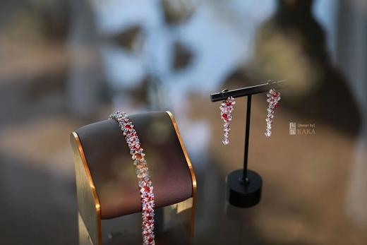 夏加尔玫瑰花园之红蓝宝石套系 商品图1