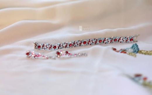 夏加尔玫瑰花园之红蓝宝石套系 商品图3