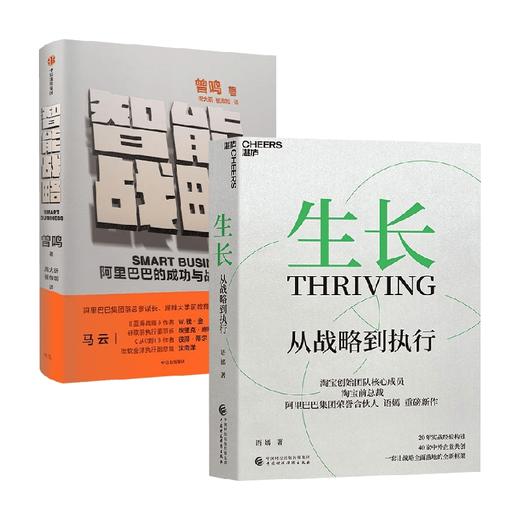 智能战略+生长套装2册 曾鸣 著 管理 商品图0