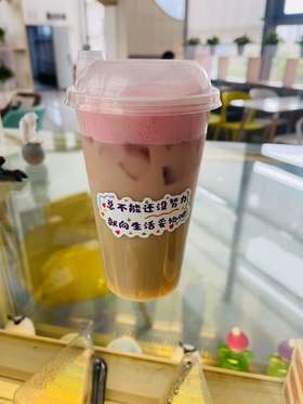 红豆奶茶