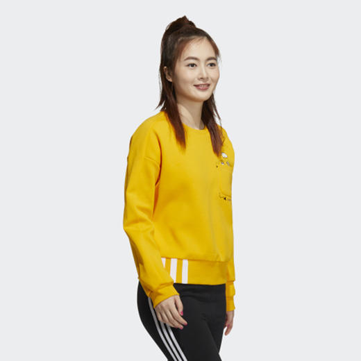 Adidas阿迪达斯2022新款女子NEO圆领休闲服卫衣运动套头衫HG6588 商品图1