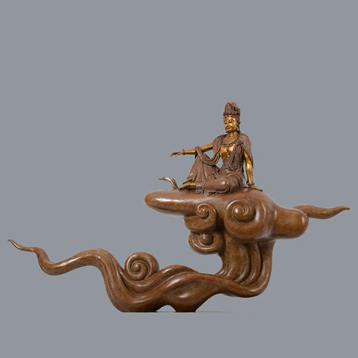 宇达青铜全铜摆件 <艺术佛像之五> 创意礼品 工艺品 家居饰品摆件 商品图0