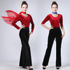 新款金丝绒形体服套装女礼仪训练走秀仪态优雅练功服舞蹈围脖 商品缩略图8