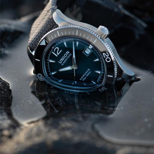 宇联（UNION GLASHÜTTE）德国手表 诺拉敏斯系列 机械男表日历运动腕表 D012.907.18.057.00 商品图2
