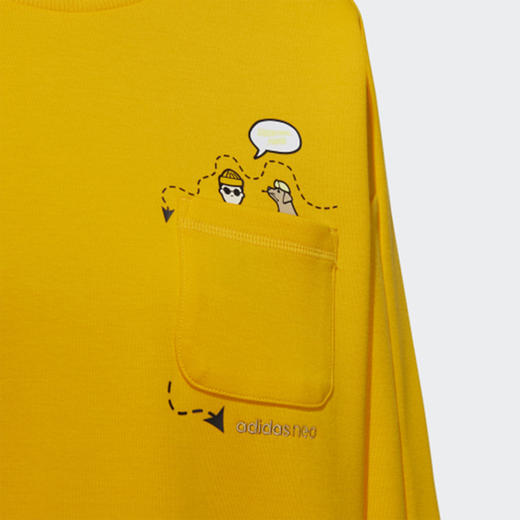 Adidas阿迪达斯2022新款女子NEO圆领休闲服卫衣运动套头衫HG6588 商品图2