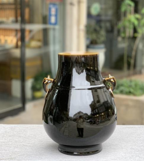 杜芳星：茶叶沫双耳福筒 商品图0