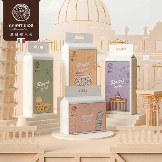 spiritkids纸尿裤皇家奇缘婴儿超薄透气尿不湿S/M/L/XL 商品图0