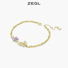 ZEGL设计师春日野趣系列925纯银花朵手链女ins小众设计闺蜜手饰品 商品缩略图6