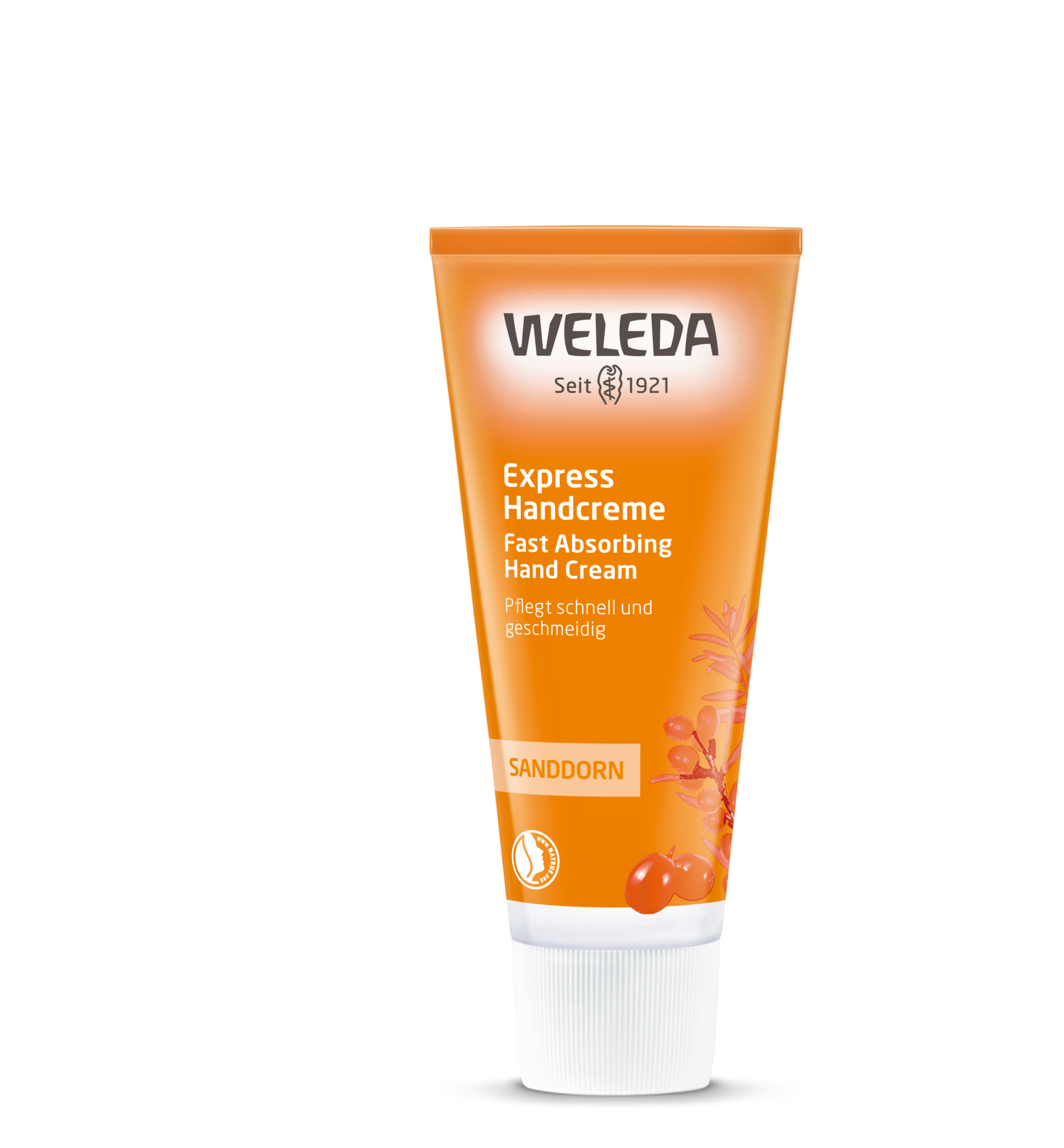 Weleda/维蕾德沙棘柔润修复护手霜50ml全新包装 滋润保湿补水手部护理霜