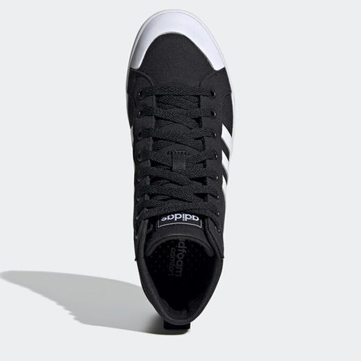 Adidas阿迪达斯NEO女鞋2022新款休闲鞋高帮帆布鞋运动板鞋FY4488 商品图1