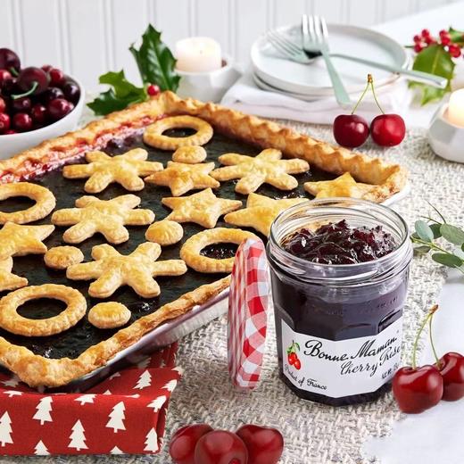 【超值两瓶装！】法国蓓妮妈妈370g家庭装 经典田园法式红白格纹果酱  草莓树莓樱桃 法国进口 无色素无防腐 大瓶家庭分享 甜点早餐 商品图2