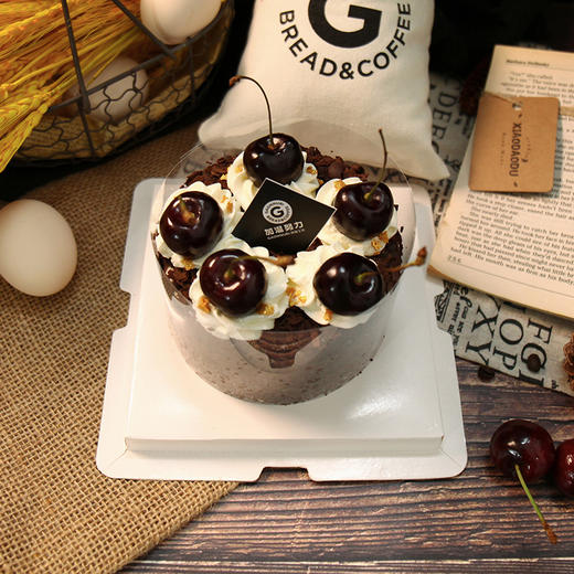 可可黑美人 4寸迷你蛋糕 商品图5