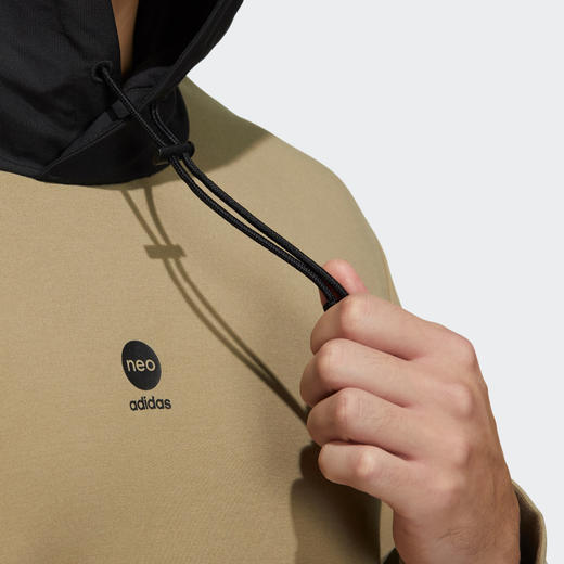 adidas neo阿迪达斯男运动休闲保暖加厚连帽卫衣HD4641 商品图2